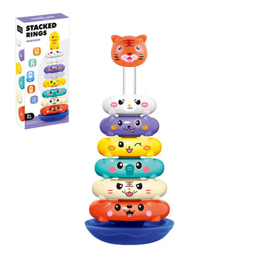 Kids Stacked Rings Fun Puzzle Toy